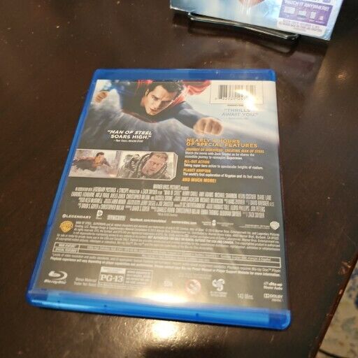 Man of Steel (Blu-ray+DVD+UltraViolet Combo Pack) DVDs