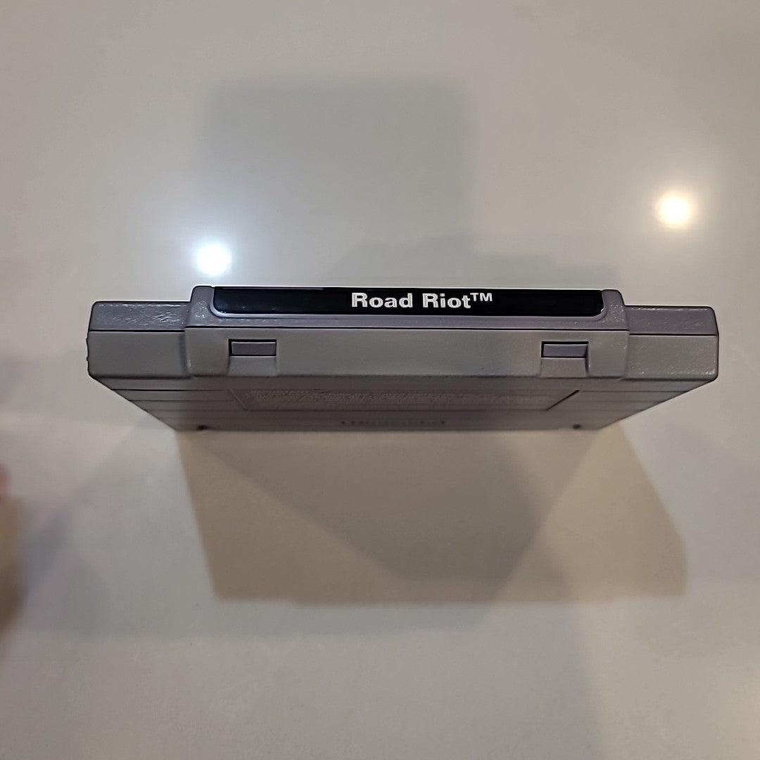 Road Riot 4WD Super Nintendo SNES - Authentic & Tested! Clean Label!
