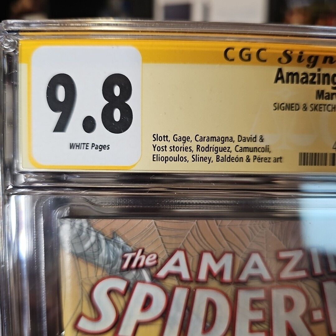 Amazing Spider-Man #1 Signature Series CGC 9.8 SIGNED REMARKED Humberto Ramos🔥