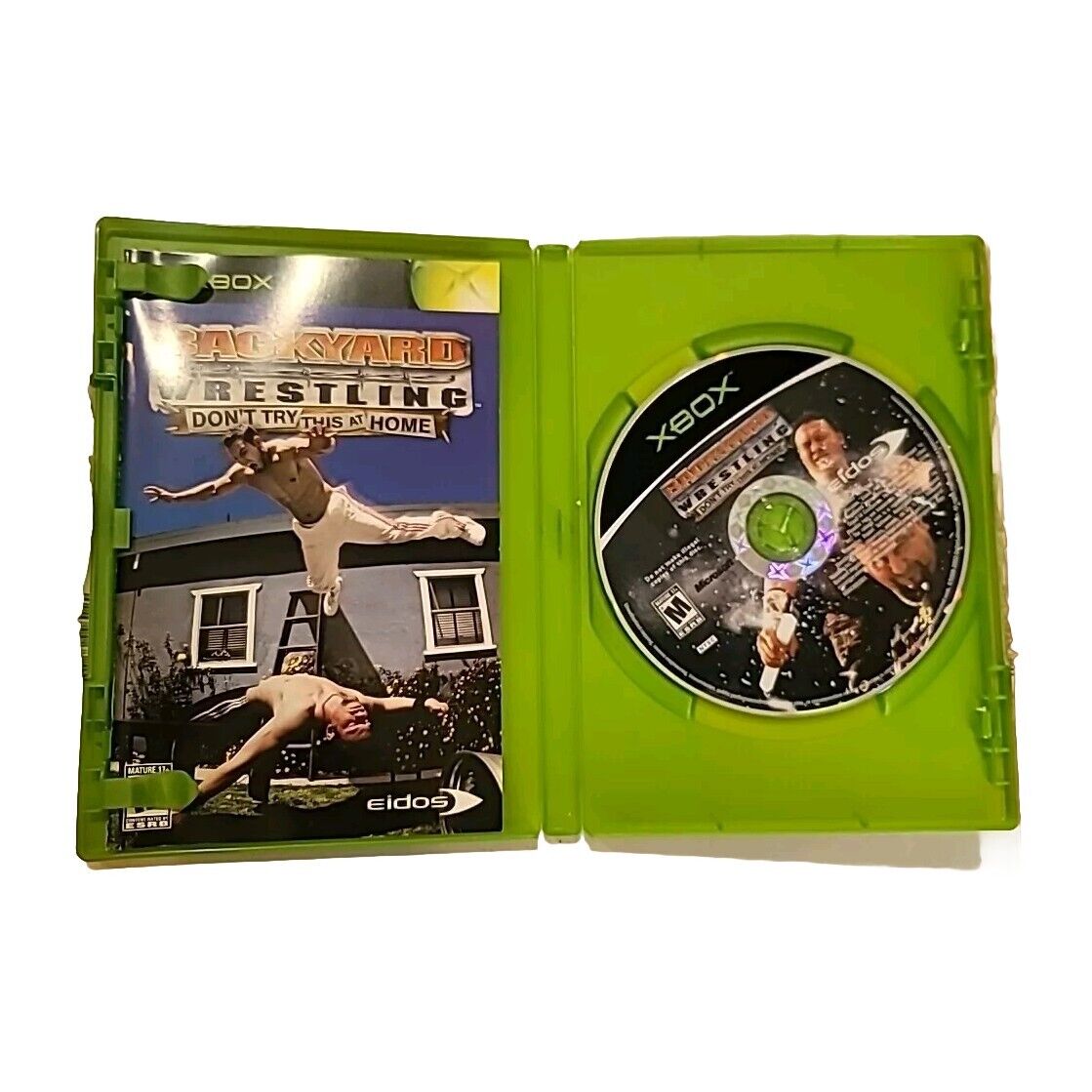 Backyard Wrestling: Don't Try This at Home (Microsoft Xbox, 2003) Complete CIB!!