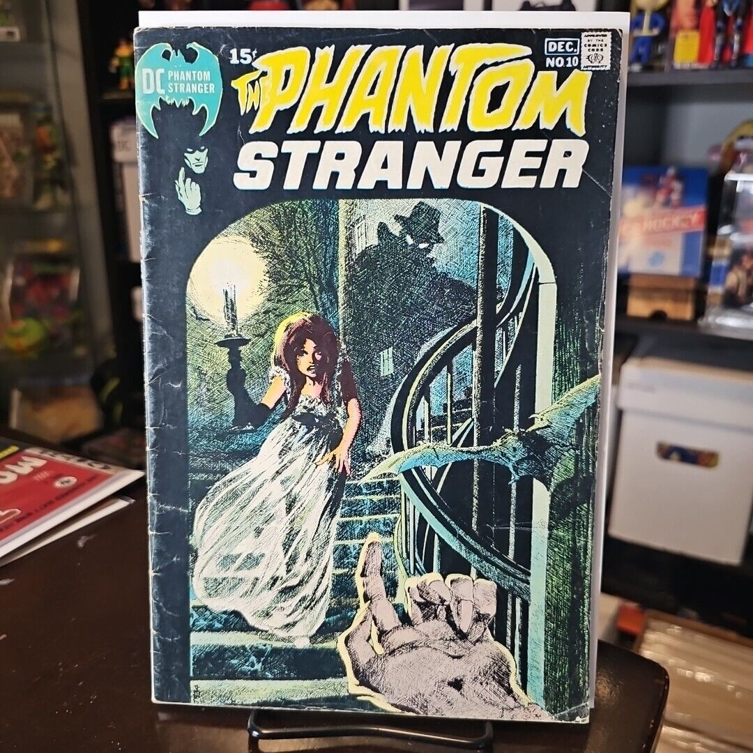 THE PHANTOM STRANGER #10 DC Comics 1970 1st Tannarak FN- Neal Adams Cover