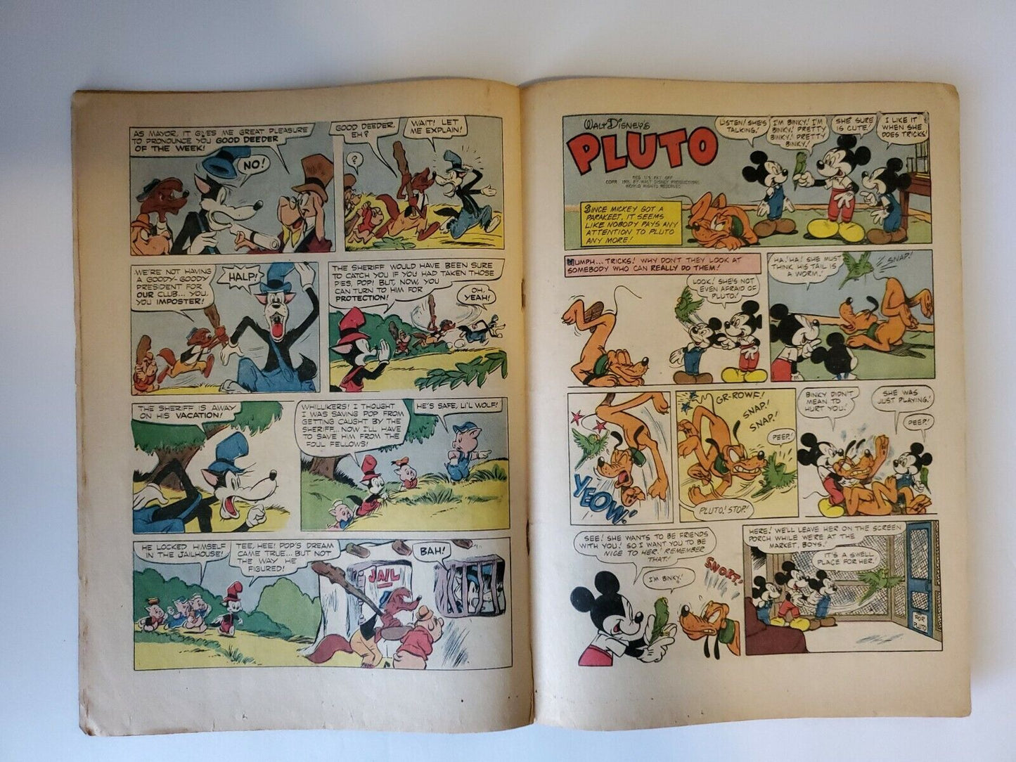 Walt Disney’s Comics And Stories 176 Gd- Good- 1.8 Dell Comics Golden Age