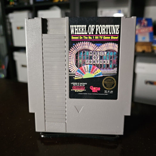 Wheel of Fortune (Nintendo Entertainment System, 1988) - Tested & Works Great