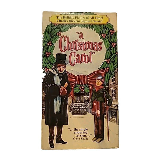 A Christmas Carol VHS 1989 Charles Dickens classic version