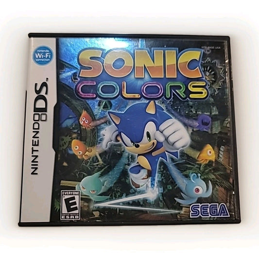 Sega Sonic Colors - Nintendo DS Case, Manual And Inserts, NO GAME!