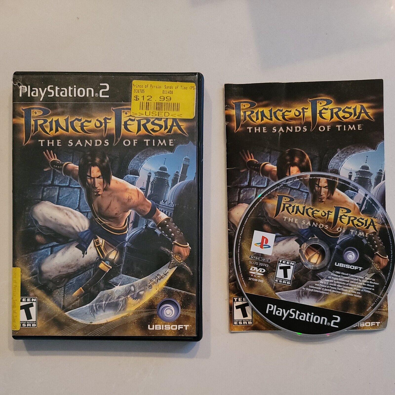 Prince Of Persia: The Sands Of Time for Sony PlayStation 2 - Complete CIB BB3