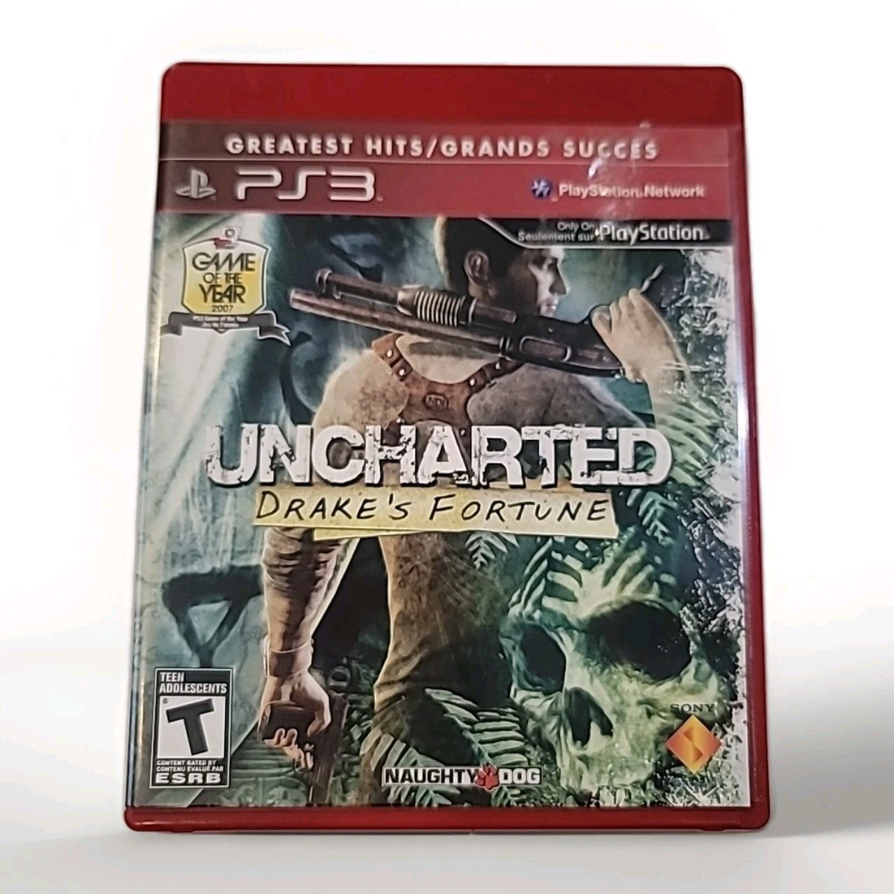 Uncharted: Drake's Fortune (Sony PlayStation 3, 2007) 