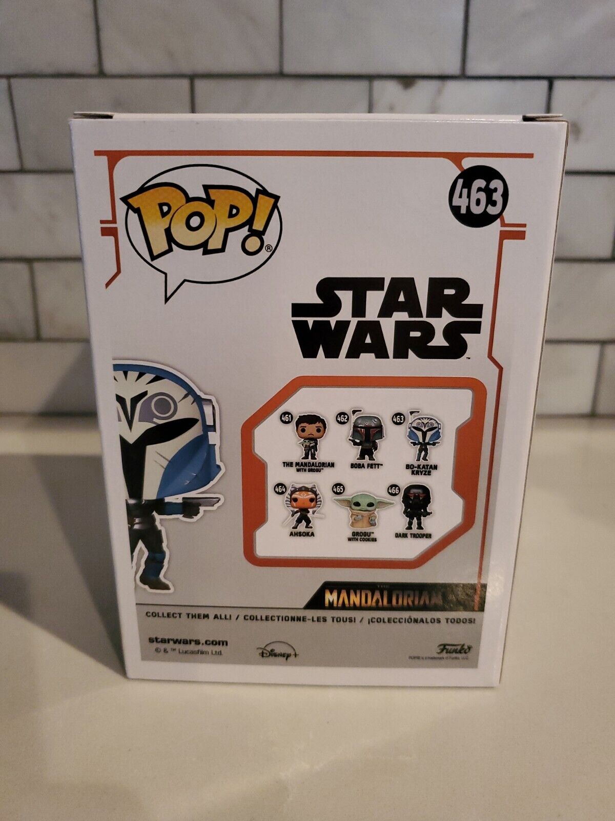 FUNKO Pop! Star Wars Mandalorian #463 BO-KATAN KRYZE 4in Vinyl Figure