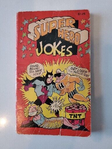 Super Hero Jokes 1980 Will EISNER RARE Stanowill PUBLISHING