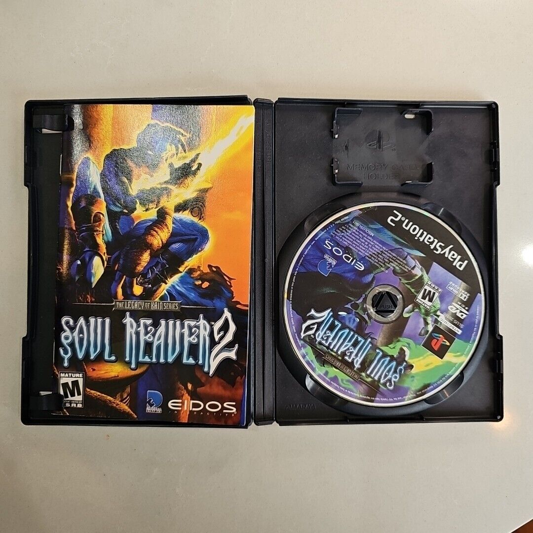 Legacy of Kain Soul Reaver 2 PS2 Sony PlayStation 2 Complete Manual Registration