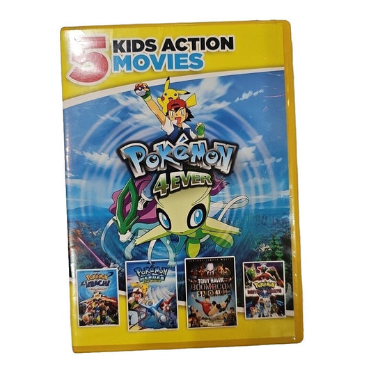 5 Kids Action Movies (DVD, 2013, 2-Disc Set)