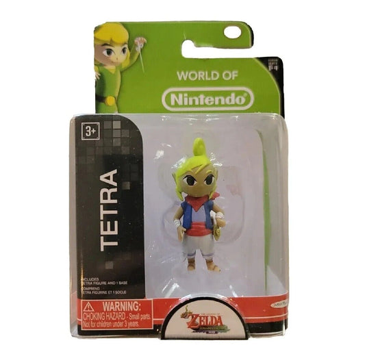 World of Nintendo TETRA 2.5" Figure THE LEGEND OF ZELDA Jakks Pacific Series 1-4