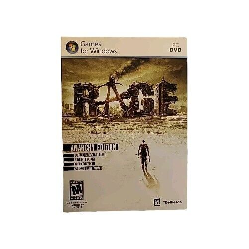 Rage: Anarchy Edition [PC DVD Games For Windows 7 / Vista / XP 3-Discs 2011] 