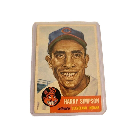 1953 Topps Harry Simpson #150 - Cleveland Indians 