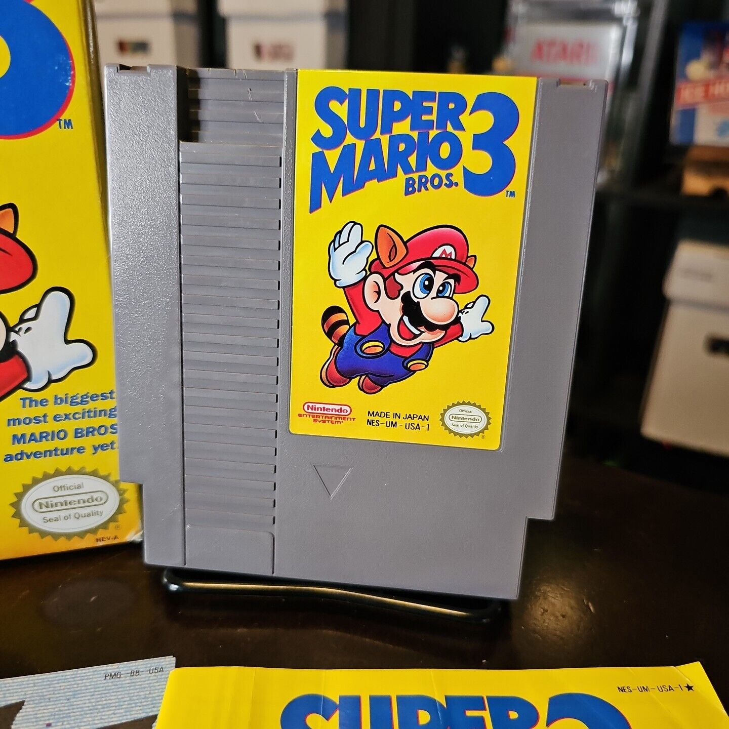 Newest Super Mario Bros 3 for Nintendo NES CIB