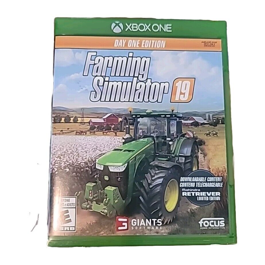 Farming Simulator 19  - Microsoft Xbox One Day One Edition CIB Complete