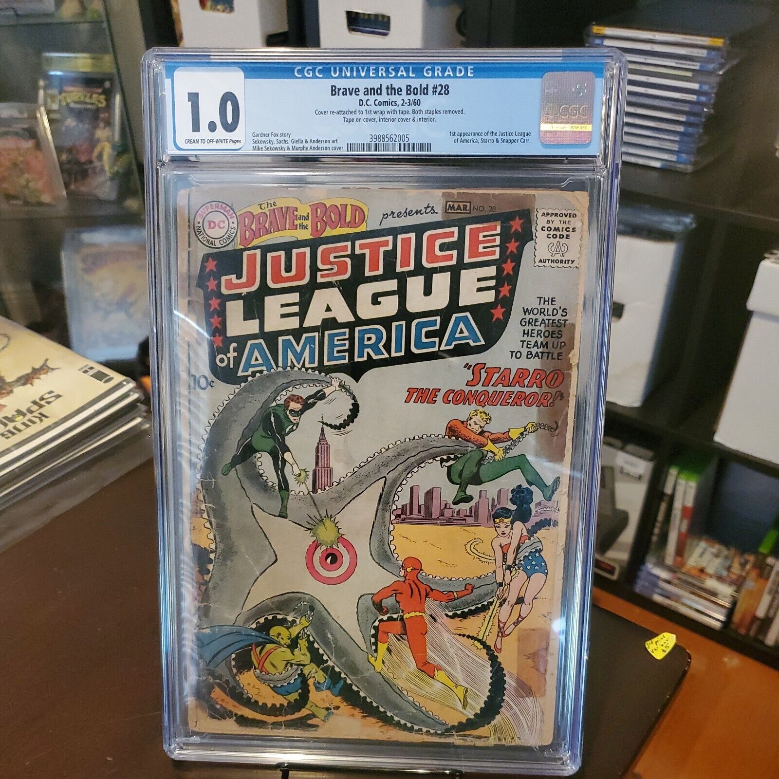 Brave And The Bold #28 DC Comics CGC 1.0 1st Appearance Of JLA