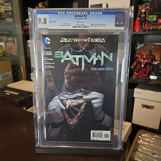 Batman (2011) #15 Greg Capullo Variant CGC 9.8 NM/MT