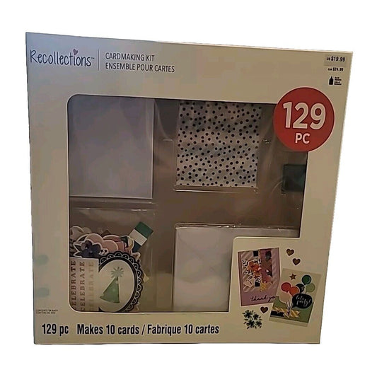 Recollections card making craft kit Makes 10 Cards