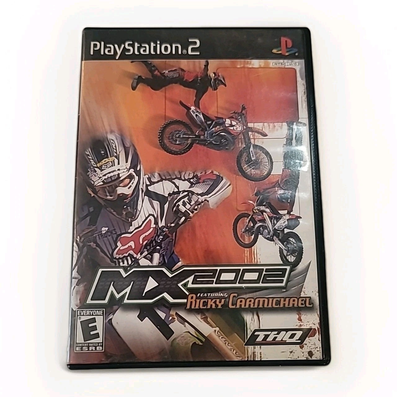MX 2002 Featuring Ricky Carmichael (Sony PlayStation 2, 2001) No Manual 