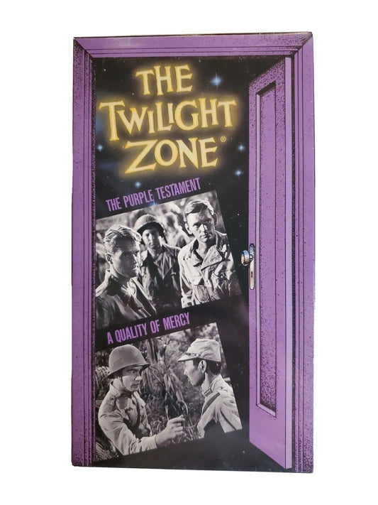 The Twilight Zone VHS Vol 15 The Purple Testament & A Quality of Mercy Sealed 