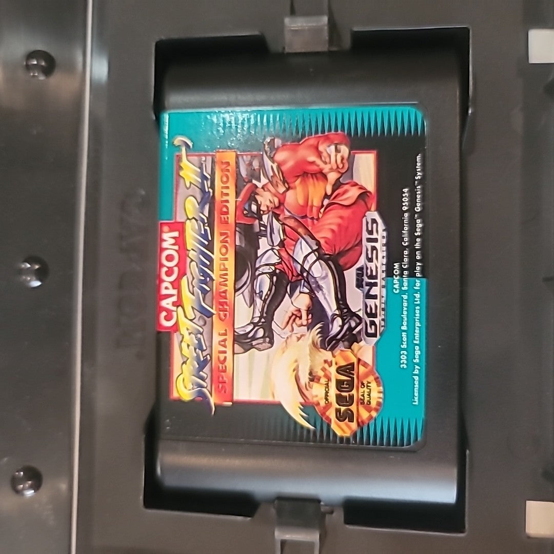 Street Fighter II': Special Champion Edition (Sega Genesis, 1993) - No Manual 