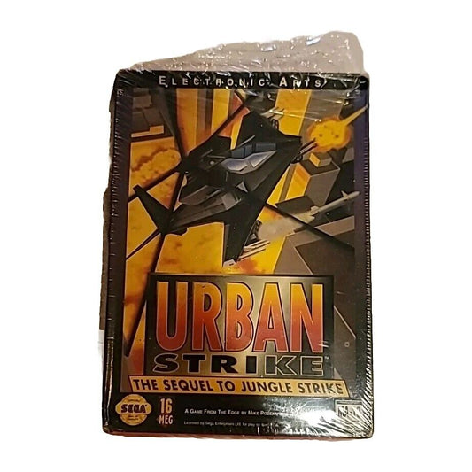 Sealed 1994 Electronic Arts Sega Genesis Urban Strike Video Game - Jungle Strike