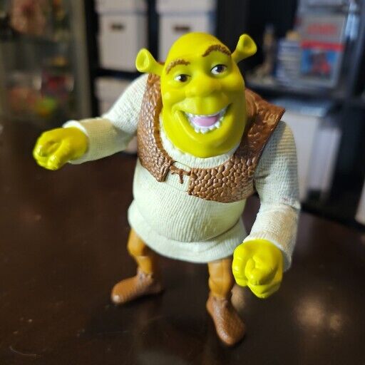 Scared Shrekless Shrek Green Ogre Vest 7” WORKING