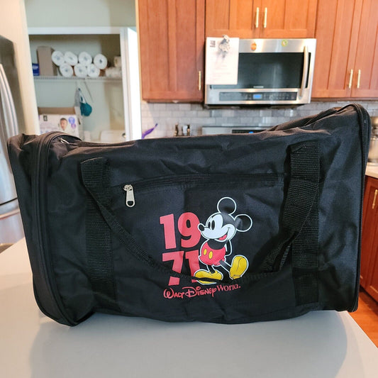 Disney Parks Large Duffel Bag 1971 Walt Disney World Great Shape