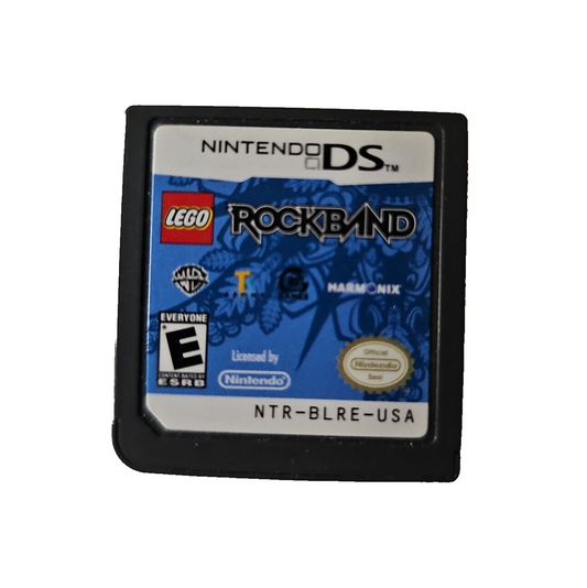 Nintendo DS LEGO Rock Band Cartridge Only Tested & Working Harmonix DS Game