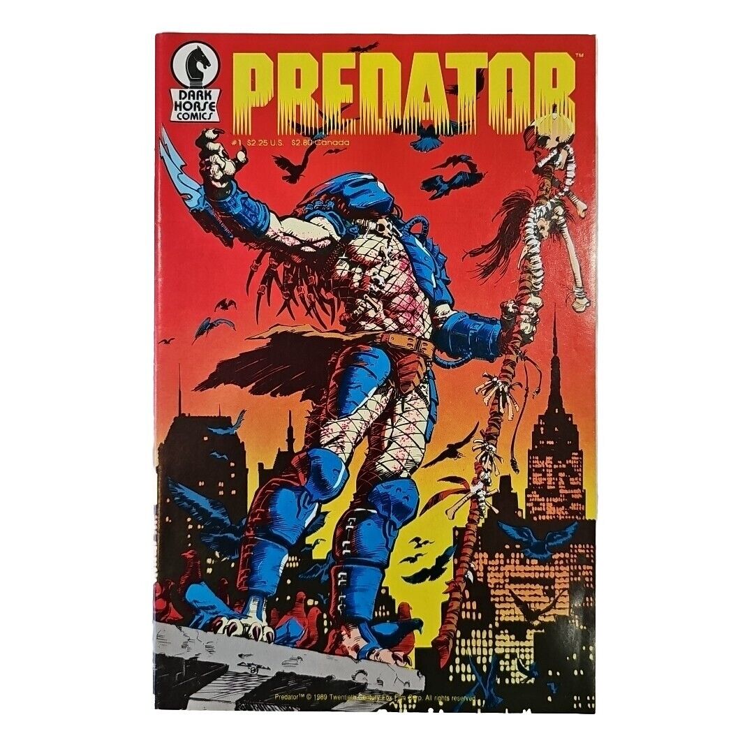 Predator 1 VF+, 2ND Print Dark Horse Comics 1989