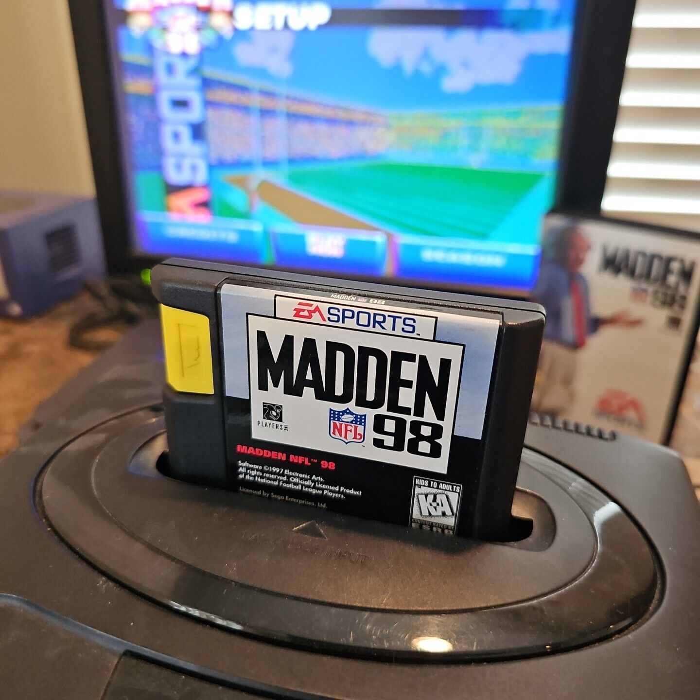 Madden NFL 98 - Sega Genesis - CIB | TESTED | AUTHENTIC