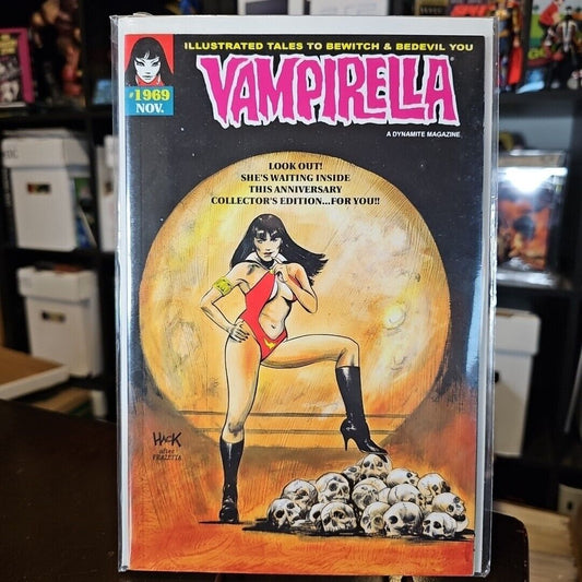 Vampirella 1969 #1 Dynamite 2015 Anniversary Edition Robert Hack Variant Cover