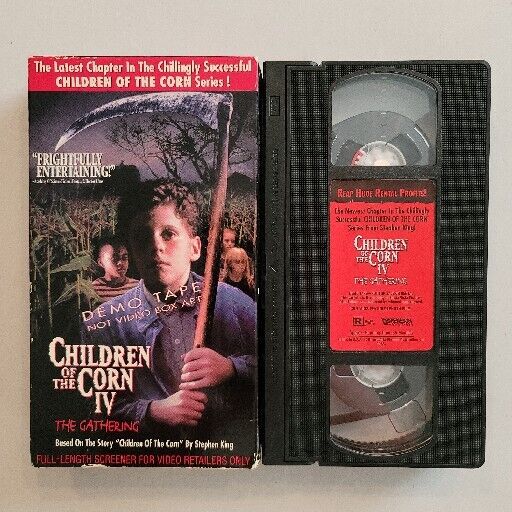 Children of the Corn IV: The Gathering (VHS, 1996)Demo tape!