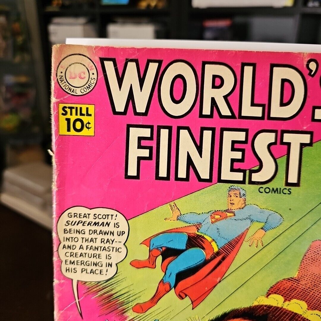 WORLD'S FINEST COMICS #118 JUNE 1961 BATMAN SUPERMAN