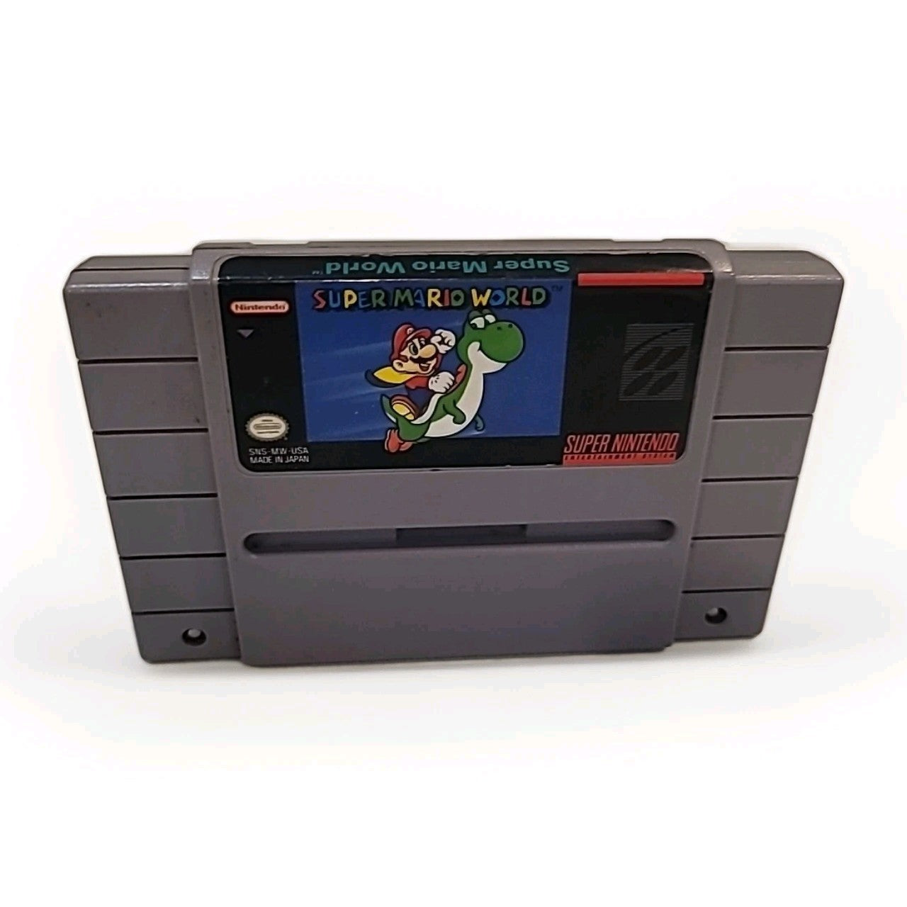 Super Mario World (SNES, 1991) Tested & Working Authentic