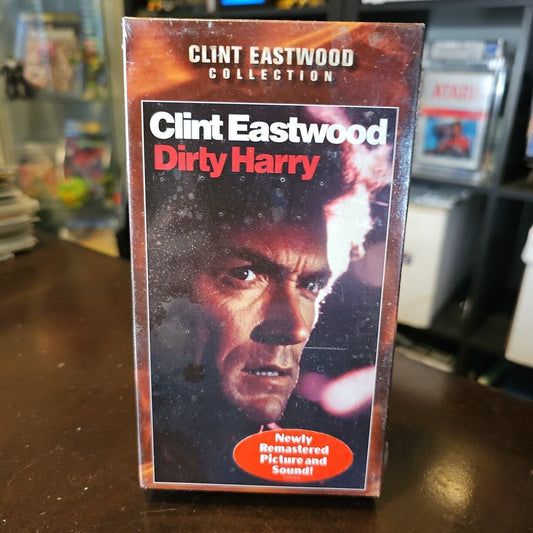 Dirty Harry VHS Clint Eastwood Collection (New Factory Sealed) FREE S/H