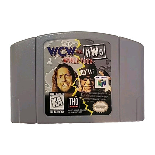 Wcw VS NWO World Tour (Nintendo 64 N64) Cart Only Tested