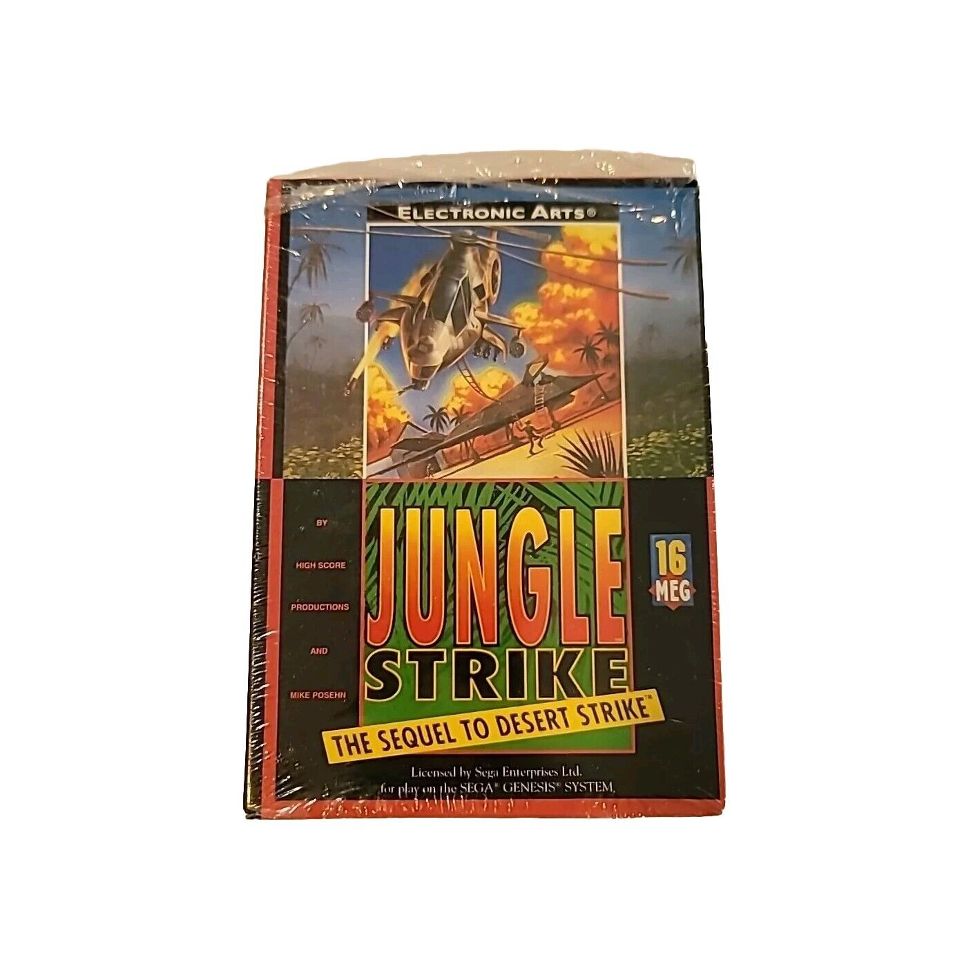 Jungle Strike for Sega Genesis Video Game