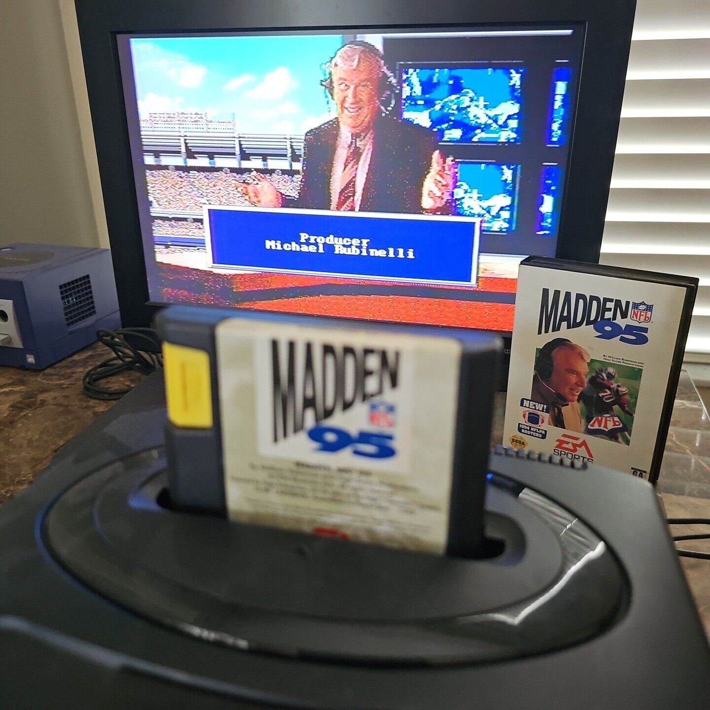 Madden NFL 95 Sega Genesis John Madden Football In Box