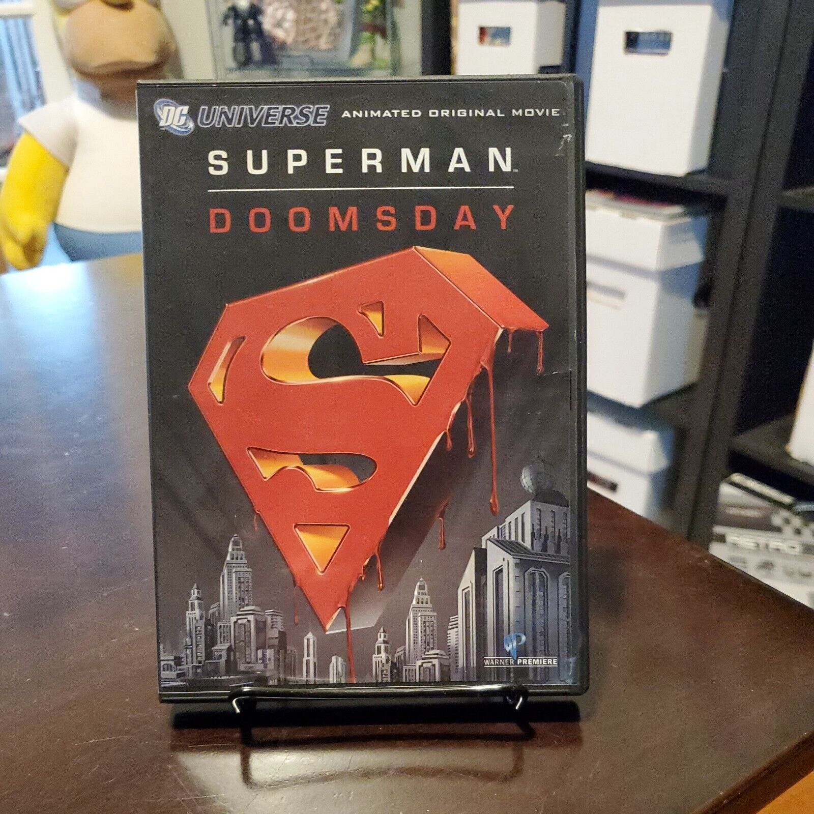 Superman: Doomsday (DVD, Animated) Like NEW K1