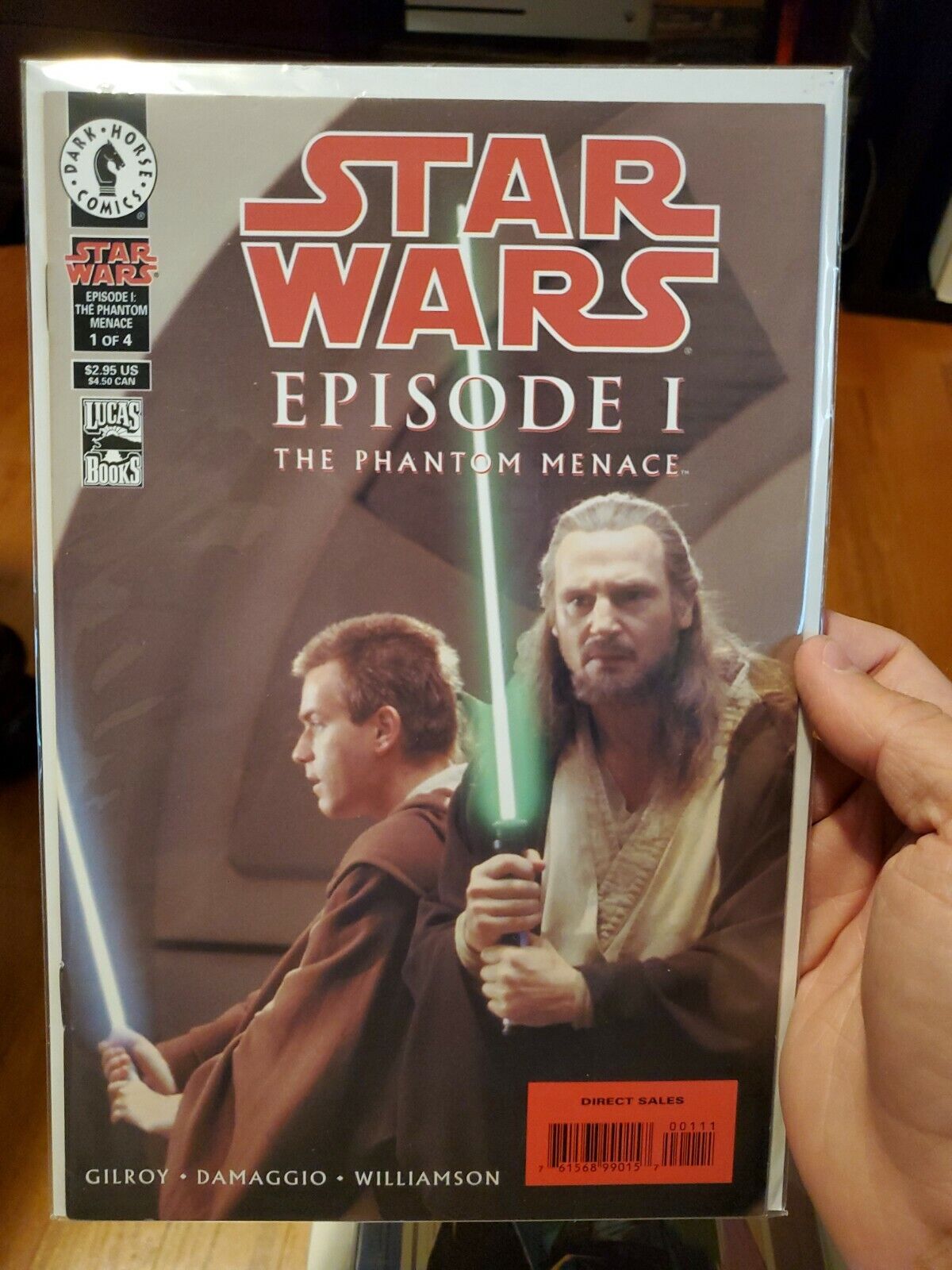 Star Wars Episode 1 Phantom Menace (1999) #1 - 1st Darth Maul Cameo - Dark Horse