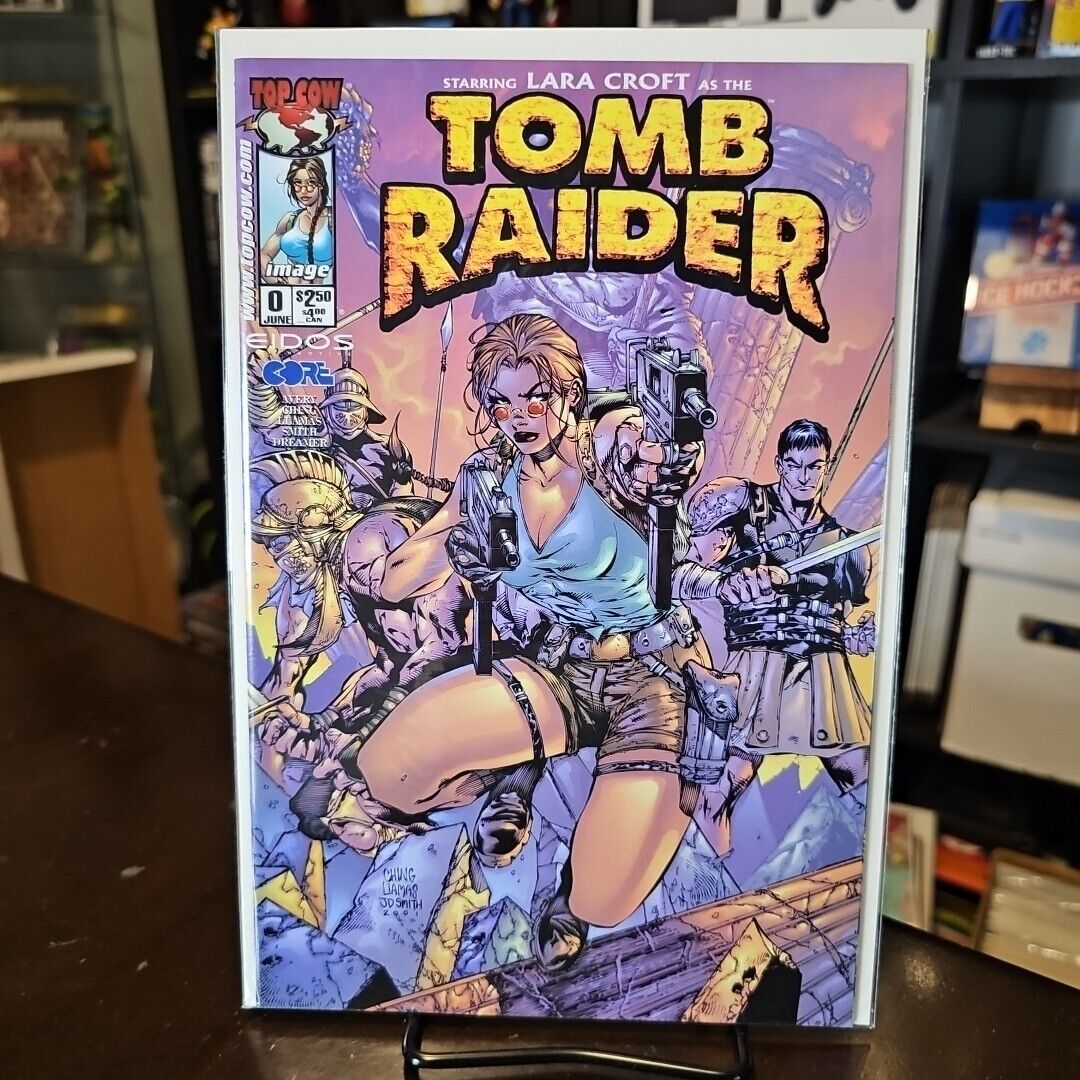 2001 TOP COW / IMAGE Lara Croft TOMB RAIDER #0 COMIC 1st PRINTING NM