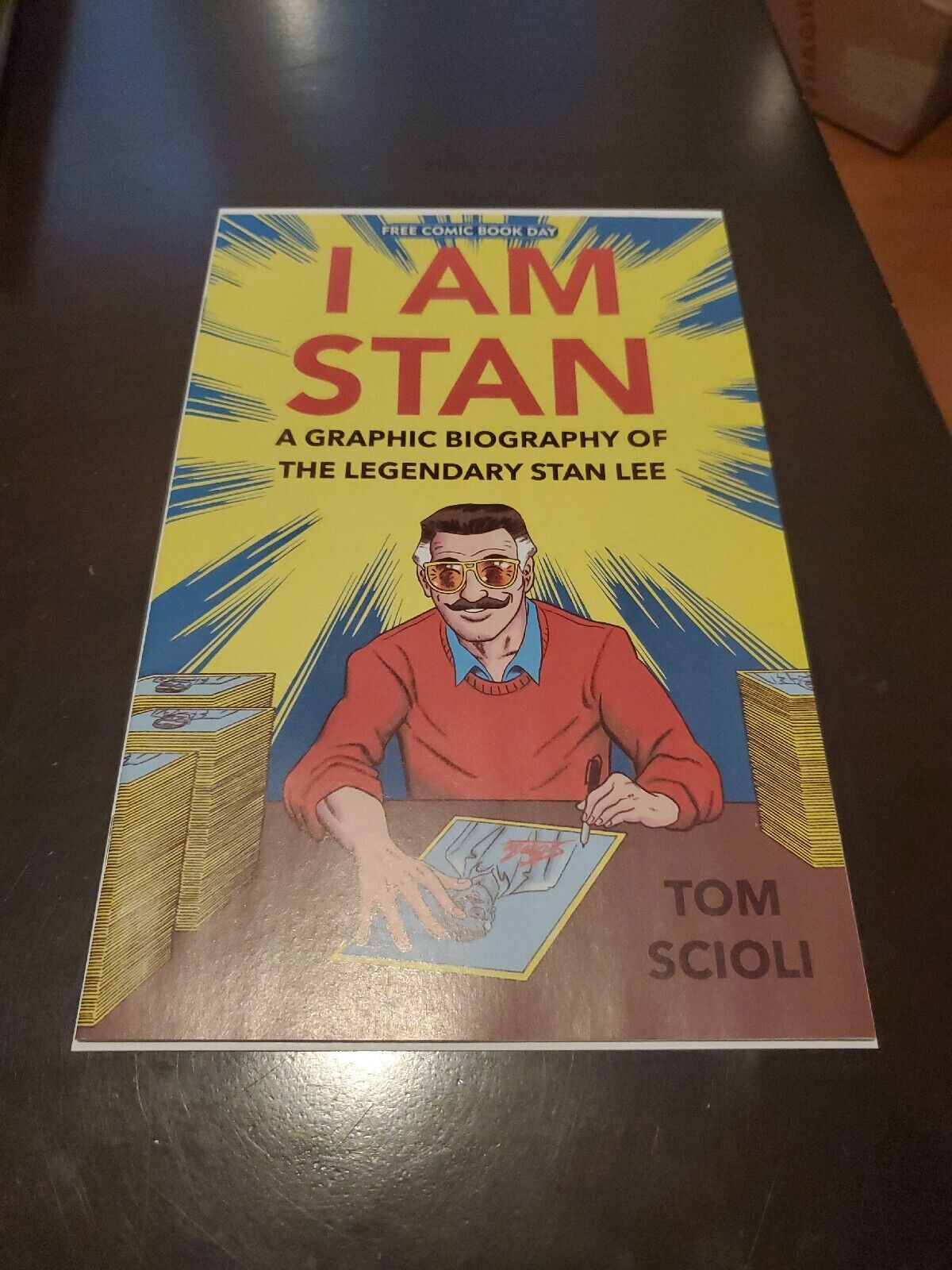 I Am Stan Lee Graphic Biography Tom Scioli Free Comic Book Day Unstamped FCBD NM