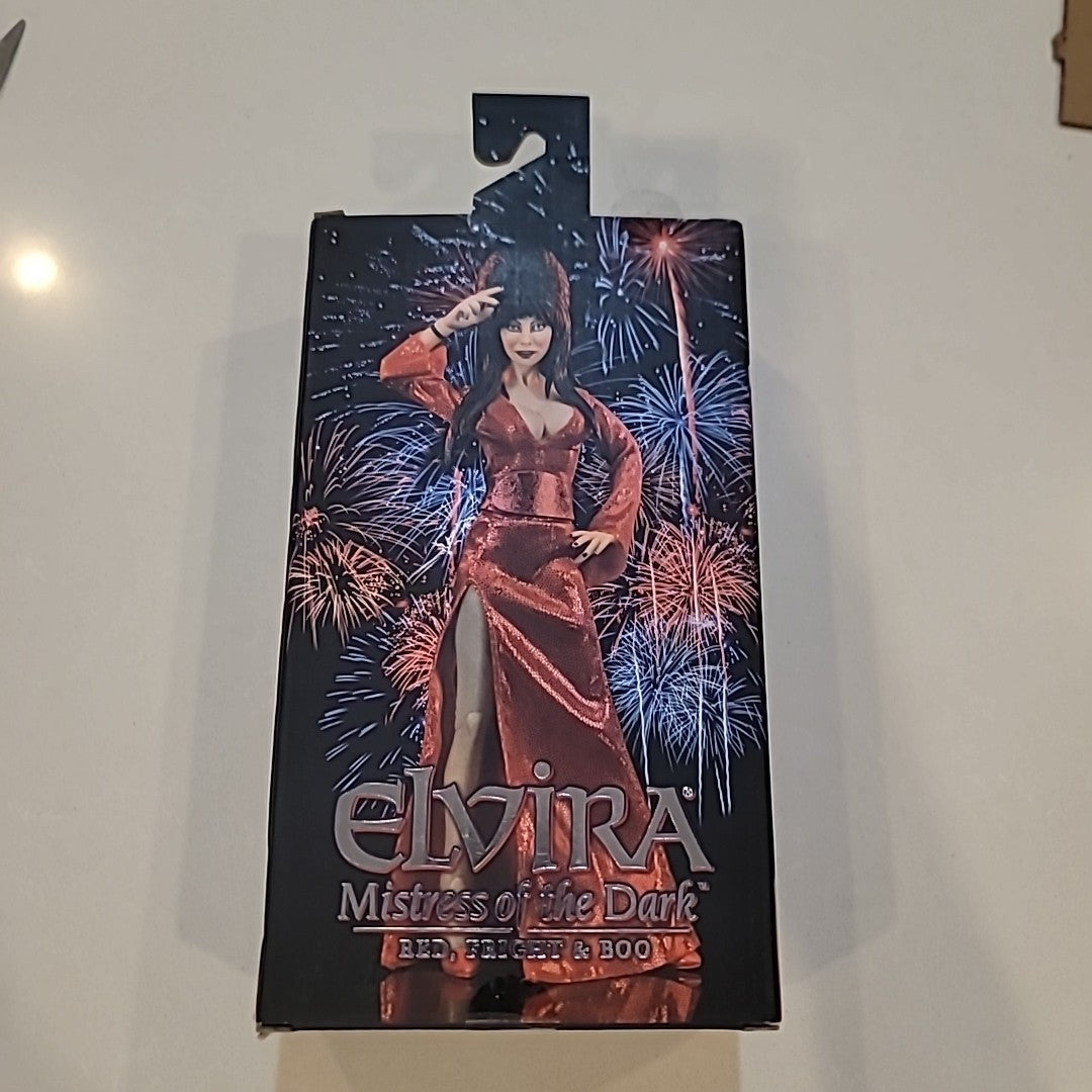Neca Elvira Mistress of the Dark 8" Figure Red Fright & Boo Cassandra Peterson