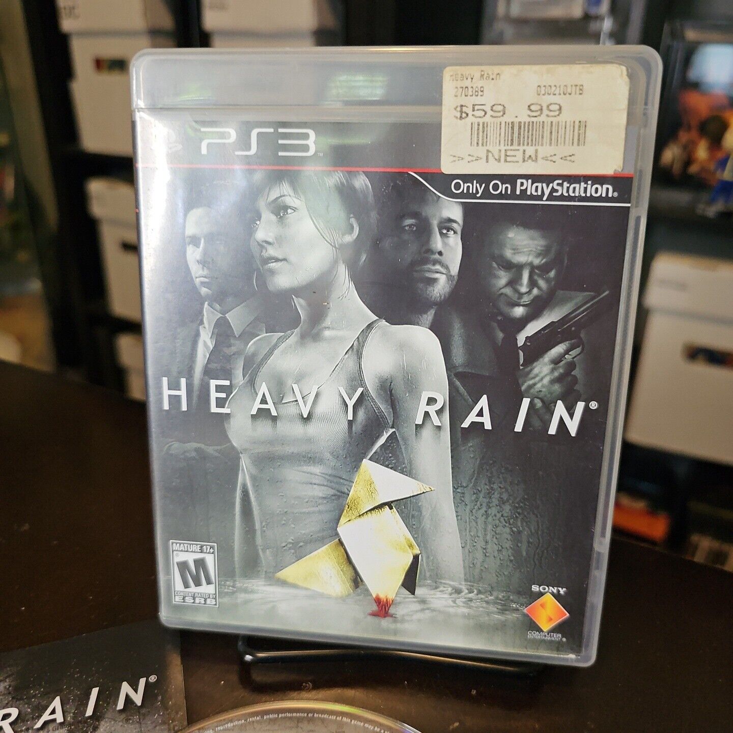 PS3 Heavy Rain PS3 PlayStation 3 - CIB, Complete with Manual, Tested