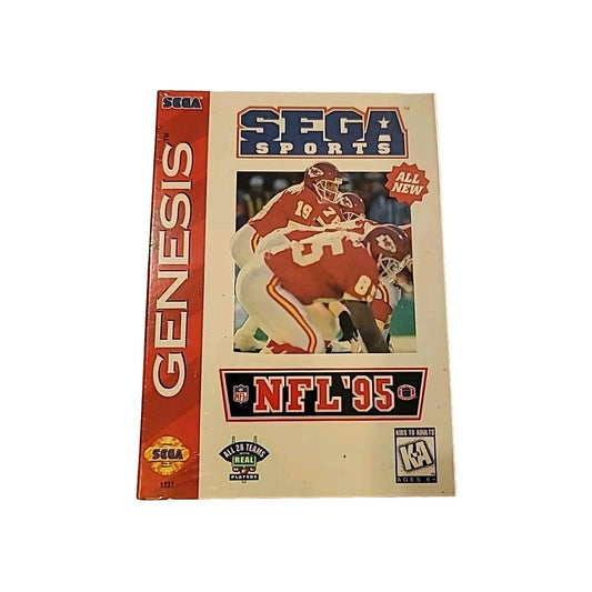 NFL '95 (Sega Genesis Sega Sports) Brand New, Factory Sealed