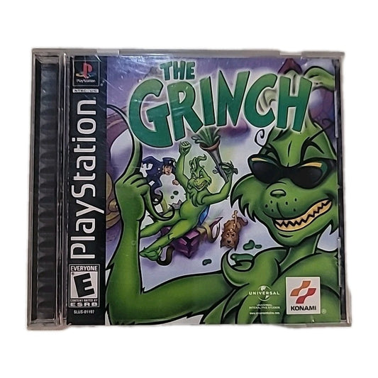 The Grinch (Sony PlayStation 1, 2000) PS1 CIB W/ Registration Card