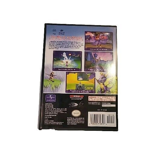 Spyro: Enter the Dragonfly (GameCube, 2002) NM Disc Complete CIB Manual TESTED