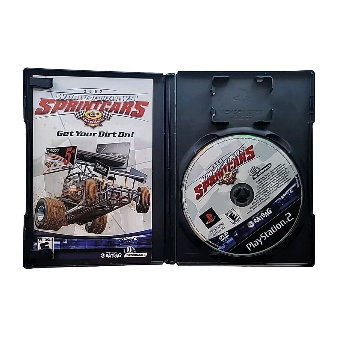 World of Outlaws: Sprint Cars 2002 (Sony PlayStation 2, 2002)